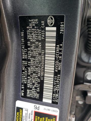 Aukcja sprzedaży 2013 Toyota Camry Hybr, vin: 4T1BD1FK4DU088783, numer aukcji: 71232175
