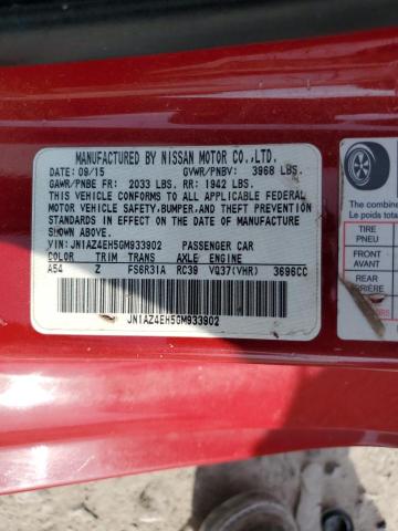 Продаж на аукціоні авто 2016 Nissan 370z, vin: JN1AZ4EH5GM933902, номер лоту: 80669355
