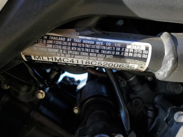 Продаж на аукціоні авто 2012 Honda Cbx250, vin: MLHMC4118C5200636, номер лоту: 82043705
