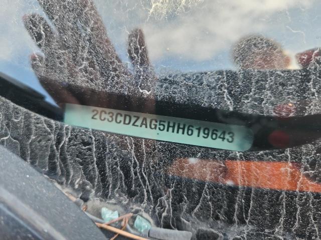 80569505 :رقم المزاد ، 2C3CDZAG5HH619643 vin ، 2017 Dodge Challenger مزاد بيع
