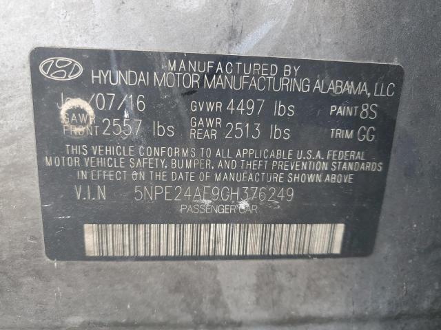 Aukcja sprzedaży 2016 Hyundai Sonata, vin: 5NPE24AF9GH376249, numer aukcji: 80696075