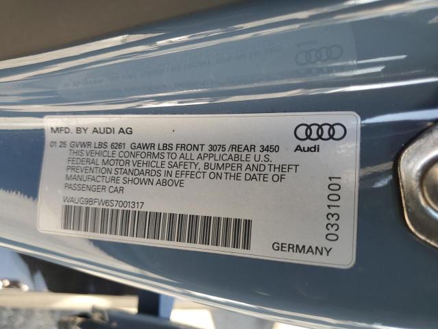 Aukcja sprzedaży 2025 Audi S E-tron Gt, vin: WAUG9BFW6S7001317, numer aukcji: 69598775
