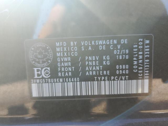 Aukcja sprzedaży 2019 Volkswagen Jetta, vin: 3VWG57BU9KM166460, numer aukcji: 84171835