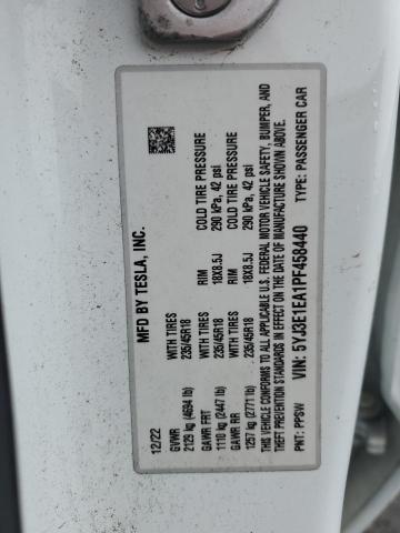 Aukcja sprzedaży 2023 Tesla Model 3, vin: 5YJ3E1EA1PF458440, numer aukcji: 80468995