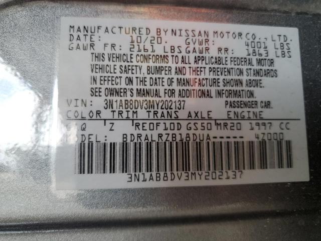 Продаж на аукціоні авто 2021 Nissan Sentra, vin: 3N1AB8DV3MY202137, номер лоту: 71228625