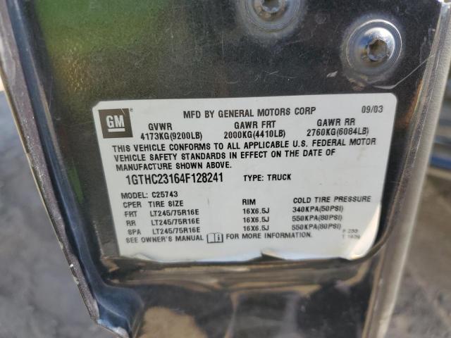 80069025 :رقم المزاد ، 1GTHC23164F128241 vin ، 2004 Gmc Sierra مزاد بيع