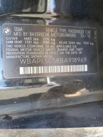 Продажа на аукционе авто 2011 Bmw 335 Xi, vin: WBAPL5C58BA918969, номер лота: 67989885