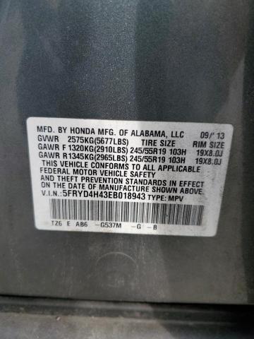 71723895 :رقم المزاد ، 5FRYD4H43EB018943 vin ، 2014 Acura Mdx مزاد بيع