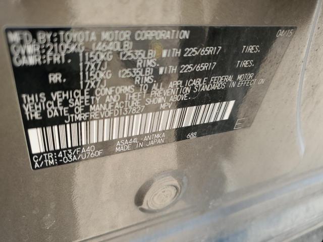 Aukcja sprzedaży 2015 Toyota Rav4 Xle, vin: JTMRFREV0FD137827, numer aukcji: 71174305