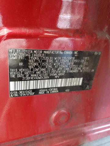 83772695 :رقم المزاد ، 2T3DFREVXDW043884 vin ، 2013 Toyota Rav4 مزاد بيع