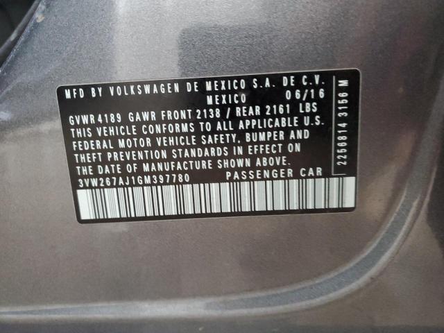 Aukcja sprzedaży 2016 Volkswagen Jetta, vin: 3VW267AJ1GM397780, numer aukcji: 83938425