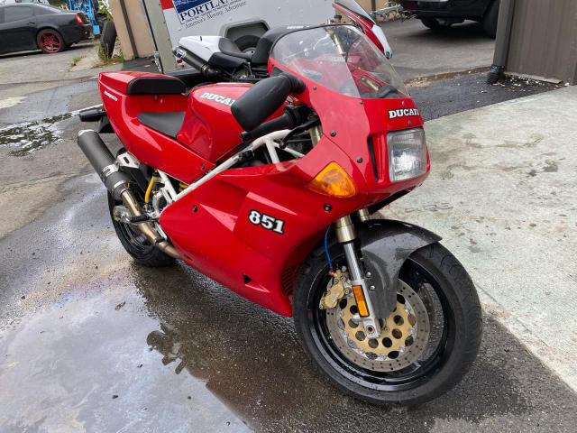 Aukcja sprzedaży 1992 Ducati 851 Sport, vin: ZDM1HB6R3NB004199, numer aukcji: 81286605