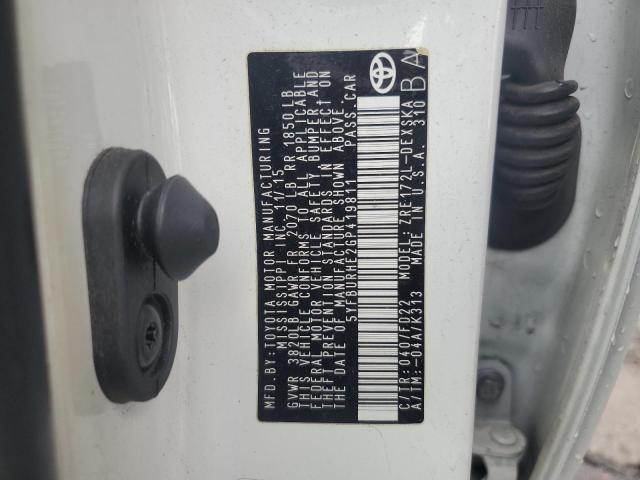 Продаж на аукціоні авто 2016 Toyota Corolla, vin: 5YFBURHE2GP419811, номер лоту: 81080425