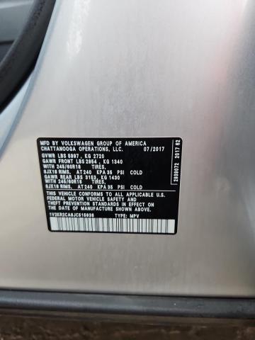 Aukcja sprzedaży 2018 Volkswagen Atlas Se, vin: 1V2KR2CA8JC515938, numer aukcji: 81647705