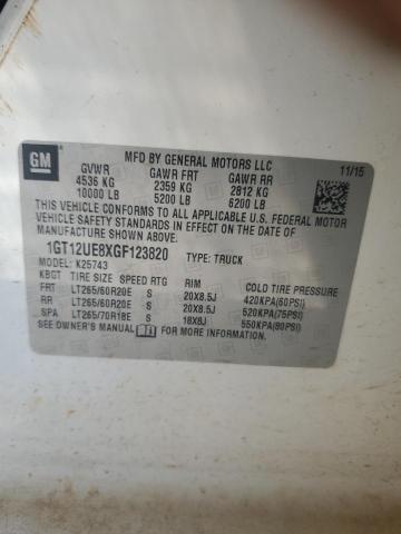 80467765 :رقم المزاد ، 1GT12UE8XGF123820 vin ، 2016 Gmc Sierra K2500 Denali مزاد بيع