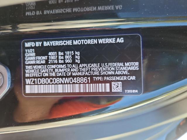 83779355 :رقم المزاد ، WZ1DB0C08NW048861 vin ، 2022 Toyota Supra مزاد بيع