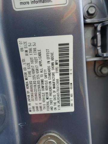 80018605 :رقم المزاد ، JHLRE48578C013986 vin ، 2008 Honda Cr-v Ex مزاد بيع