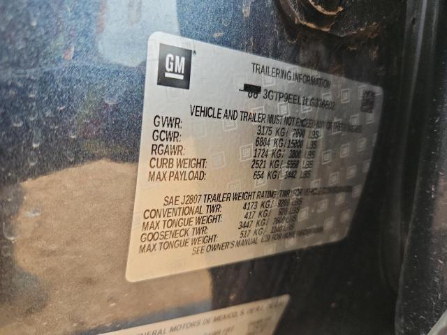 84189505 :رقم المزاد ، 3GTP9EEL1LG336602 vin ، 2020 Gmc Sierra مزاد بيع