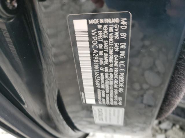 Aukcja sprzedaży 1998 Porsche Boxster, vin: WP0CA2981WU623689, numer aukcji: 80710725