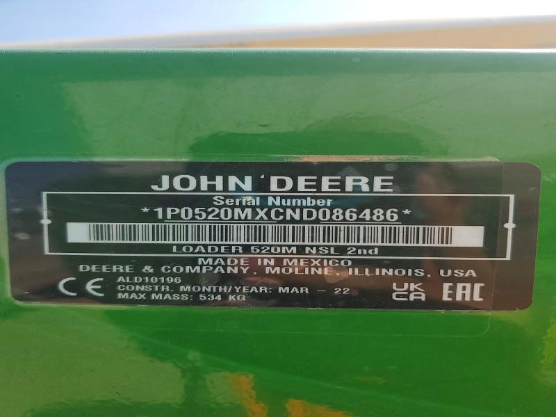 Aukcja sprzedaży 2022 John Deer Industrial Equipment, vin: 1P0520MXCND086486, numer aukcji: 68746536
