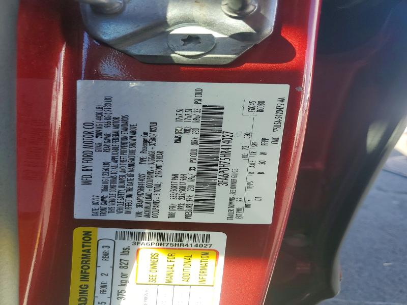Продажа на аукционе авто 2017 Ford Fusion, vin: 3FA6P0H75HR414027, номер лота: 70259836