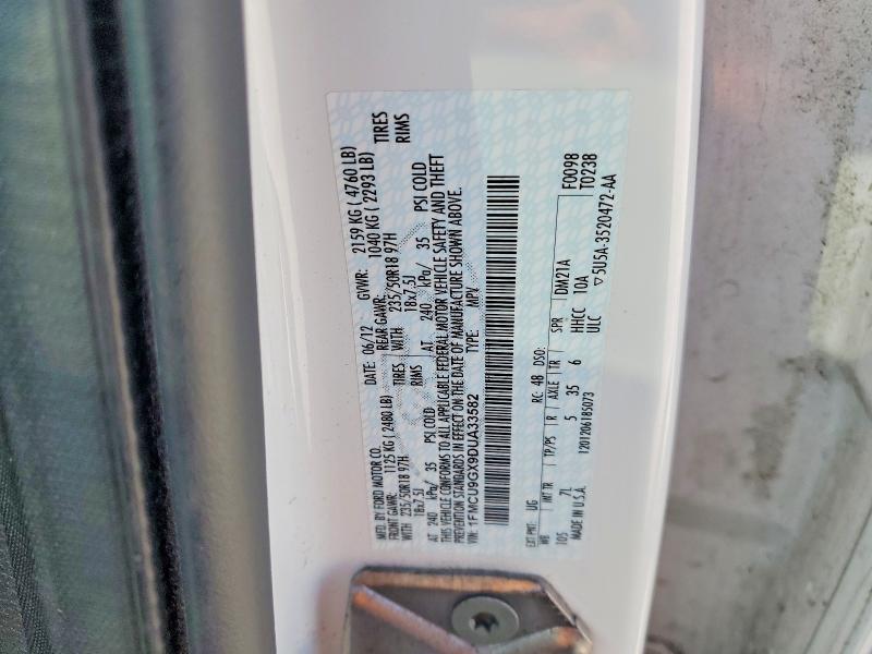 Aukcja sprzedaży 2013 Ford Escape, vin: 1FMCU9GX9DUA33582, numer aukcji: 68703086