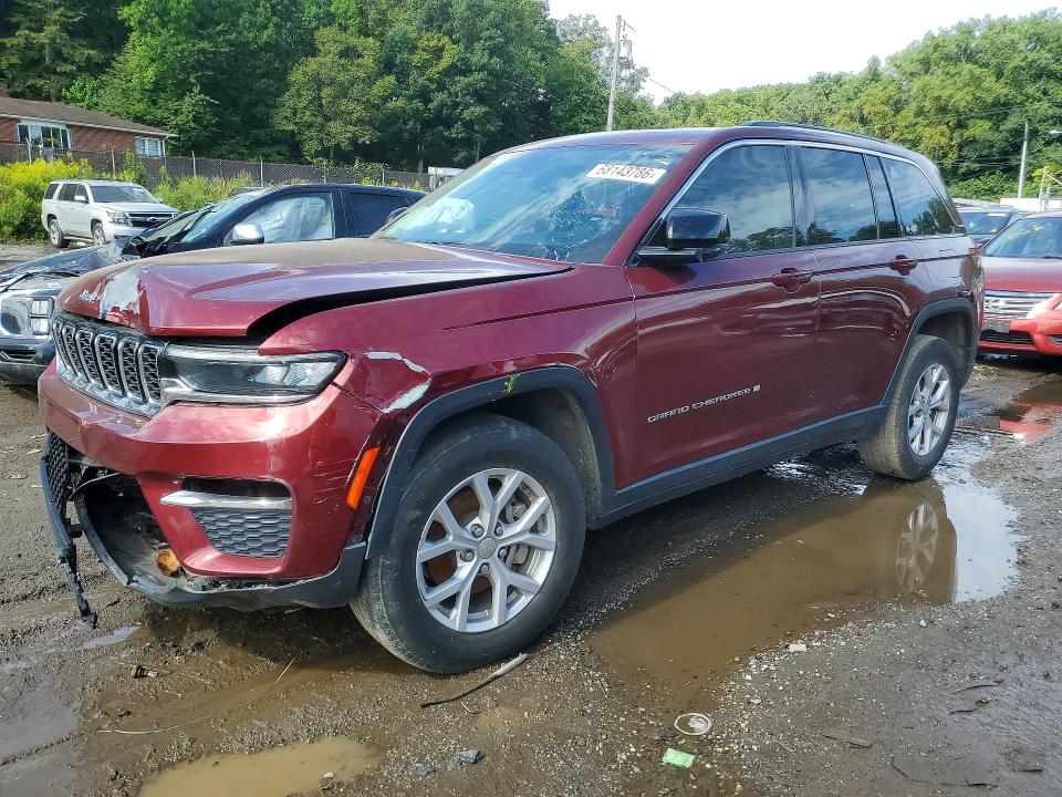 Aukcja sprzedaży 2022 Jeep Grand Cherokee, vin: 1C4RJHBG0N8518583, numer aukcji: 68143786