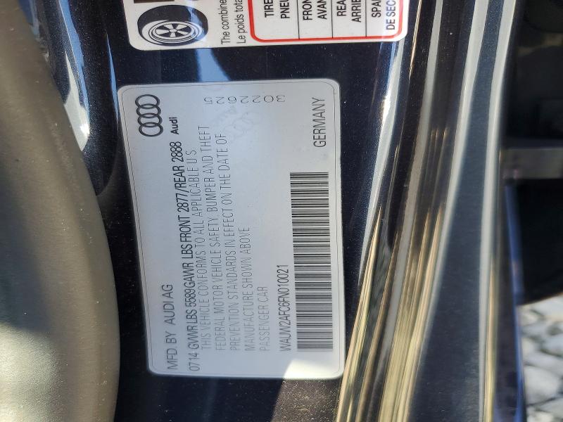Aukcja sprzedaży 2015 Audi S7, vin: WAUW2AFC6FN010021, numer aukcji: 70469696
