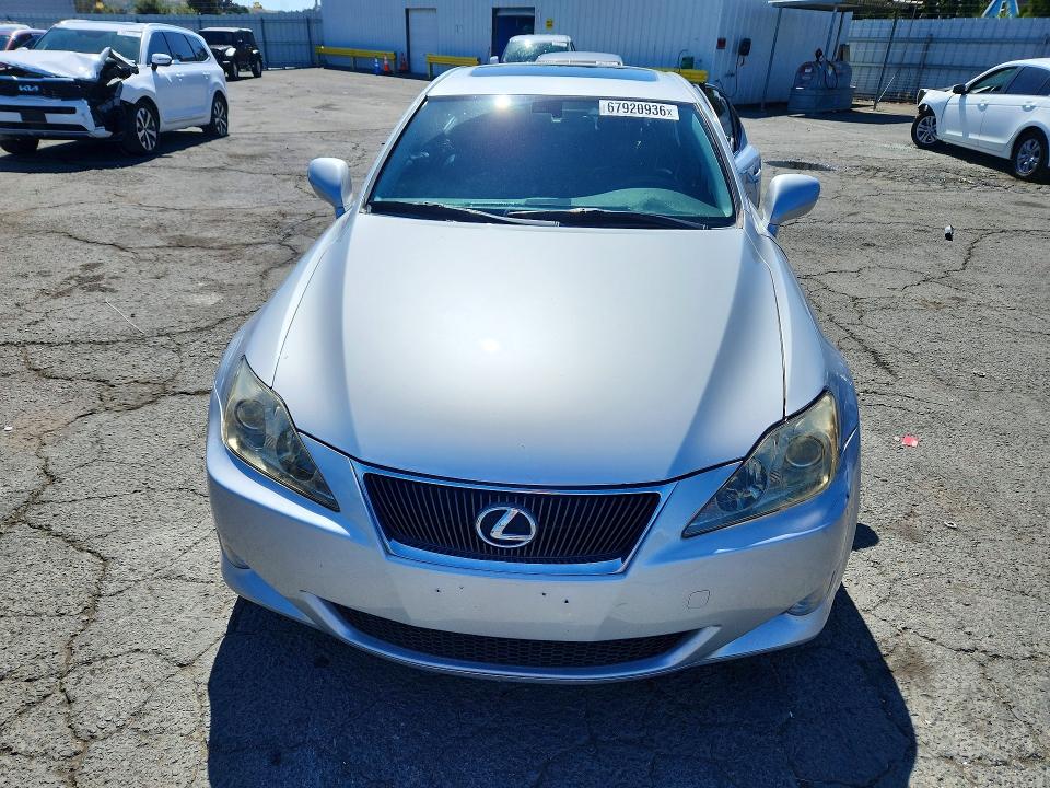 2007 Lexus Is მანქანა იყიდება აუქციონზე, vin: JTHCK262672018978, აუქციონის ნომერი: 67920936