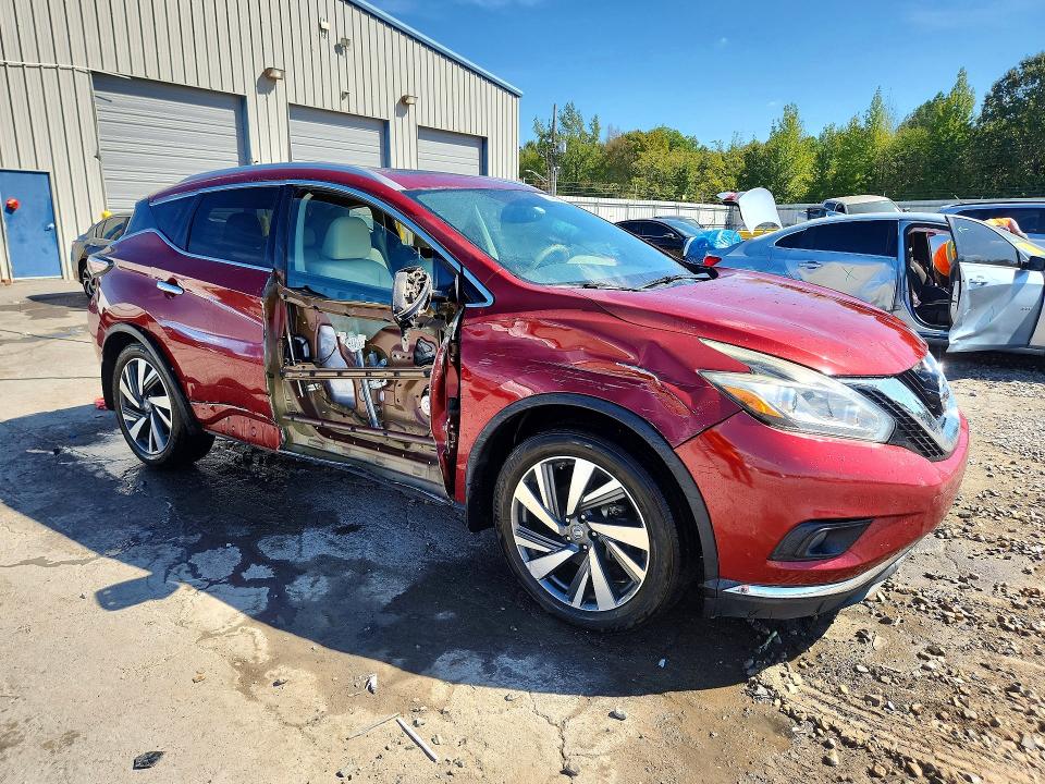 70494946 :رقم المزاد ، 5N1AZ2MH3HN109178 vin ، 2017 Nissan Murano مزاد بيع