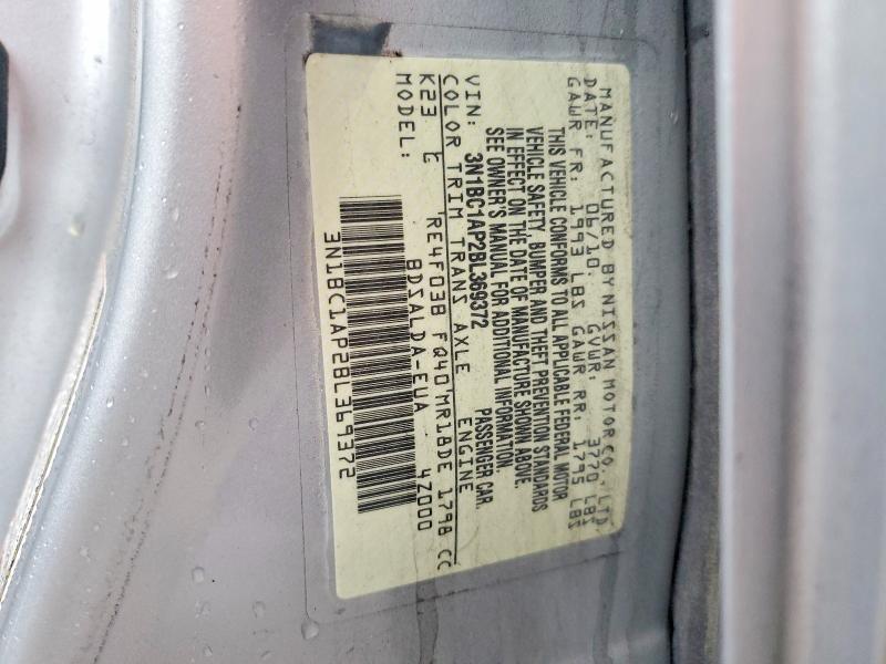 Aukcja sprzedaży 2011 Nissan Versa, vin: 3N1BC1AP2BL369372, numer aukcji: 69286436