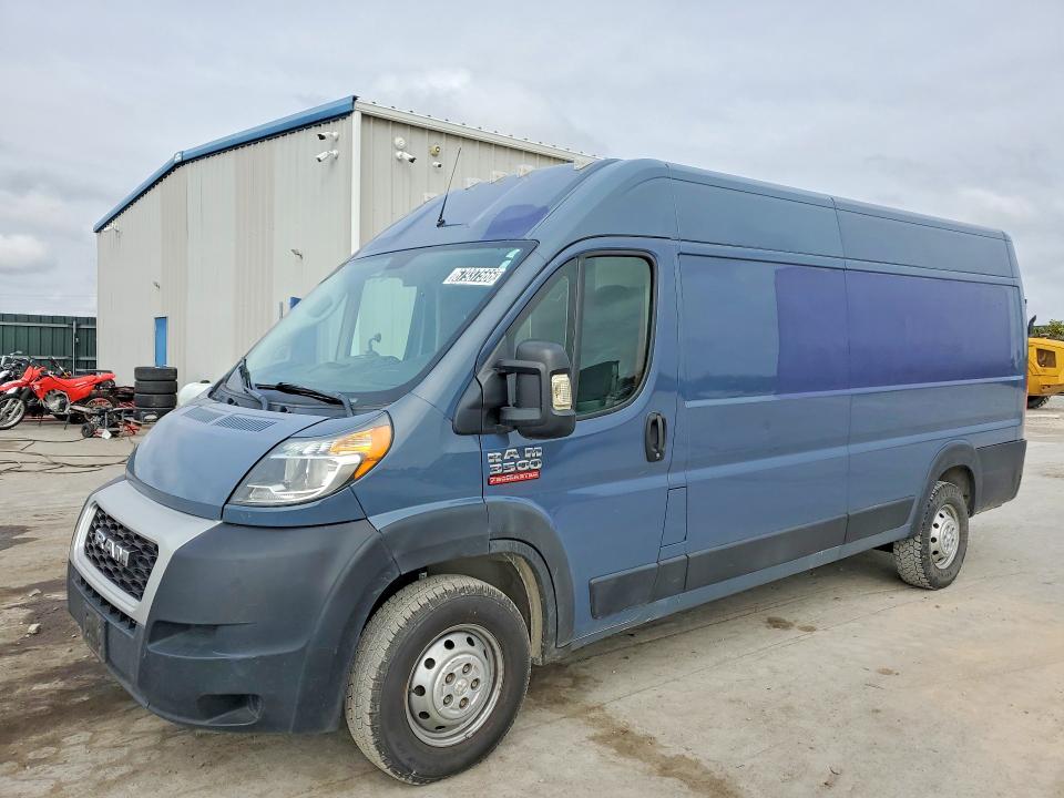 2020 Ram Promaster 3500 მანქანა იყიდება აუქციონზე, vin: 3C6URVJG2LE129098, აუქციონის ნომერი: 67937566