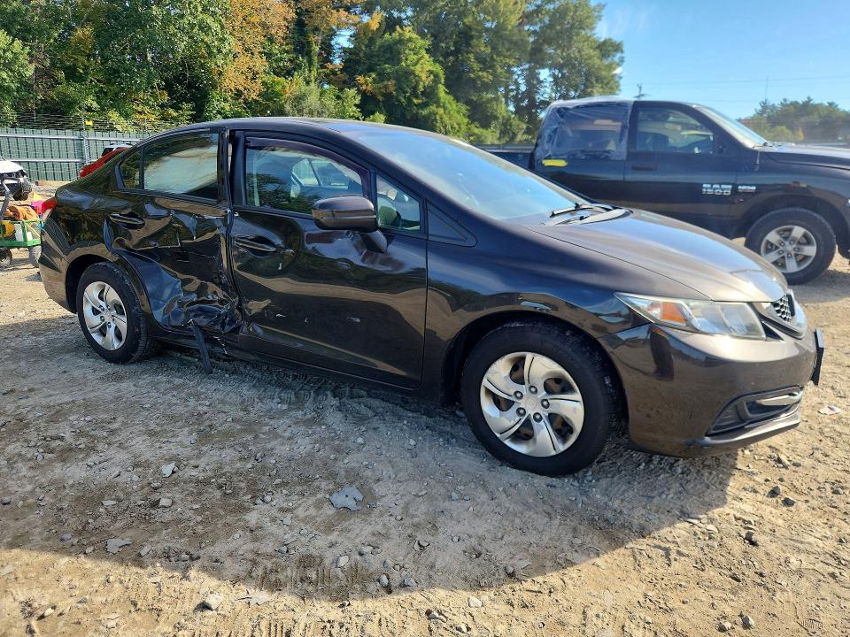 70111416 :رقم المزاد ، 2HGFB2F55EH510691 vin ، 2014 Honda Civic مزاد بيع