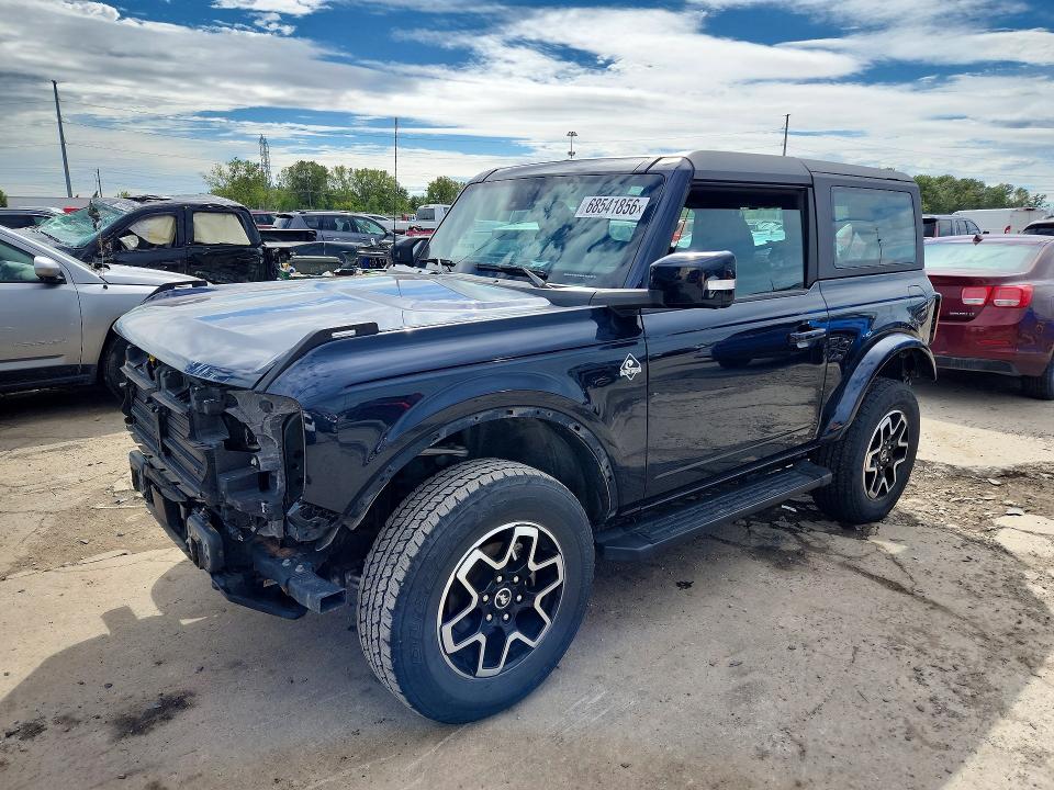 68541856 :رقم المزاد ، 1FMDE5AH8MLA61259 vin ، 2021 Ford Bronco مزاد بيع
