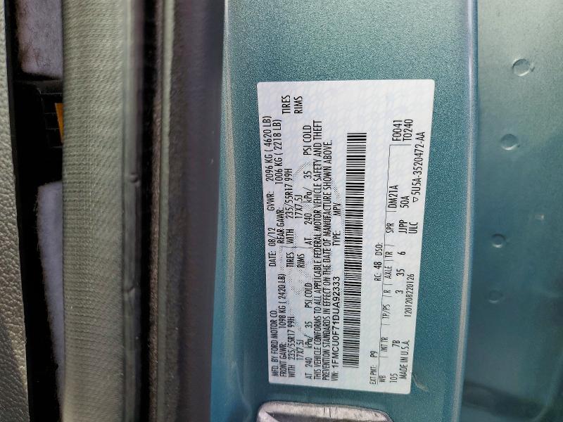 Продажа на аукционе авто 2013 Ford Escape, vin: 1FMCU0F71DUA92333, номер лота: 67366566