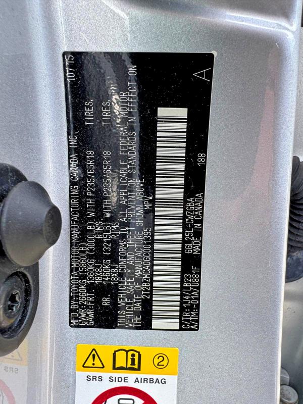 Продаж на аукціоні авто 2016 Lexus Rx 350, vin: 2T2BZMCA0GC001395, номер лоту: 68808906
