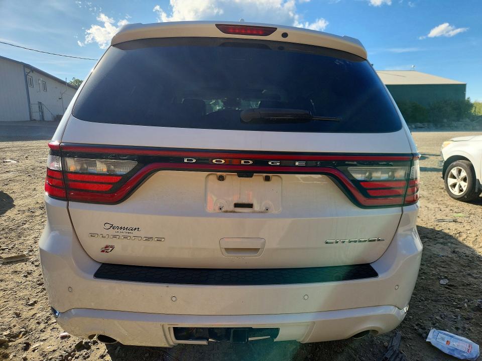 2018 Dodge Durango მანქანა იყიდება აუქციონზე, vin: 1C4RDJEG9JC317296, აუქციონის ნომერი: 68400706