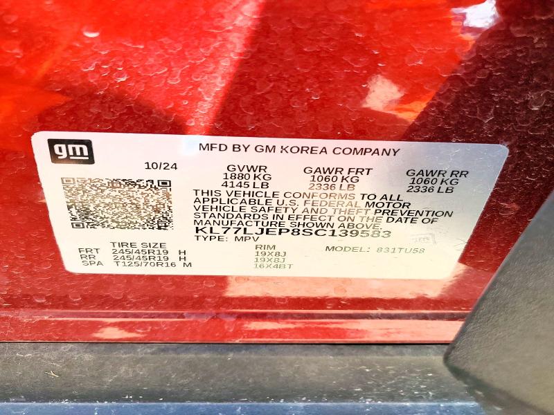 Продаж на аукціоні авто 2025 Chevrolet Trax, vin: KL77LJEP8SC139583, номер лоту: 68697666