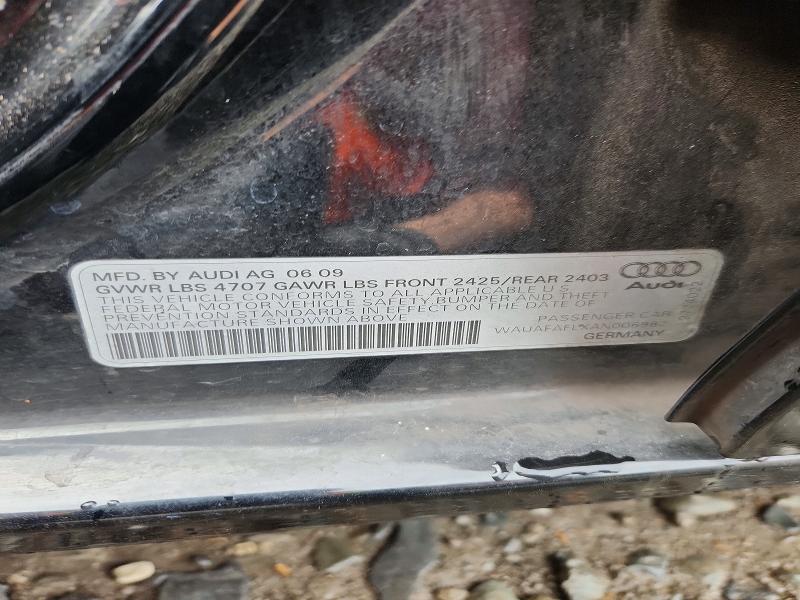 Aukcja sprzedaży 2010 Audi A4, vin: WAUAFAFLXAN006982, numer aukcji: 70192136