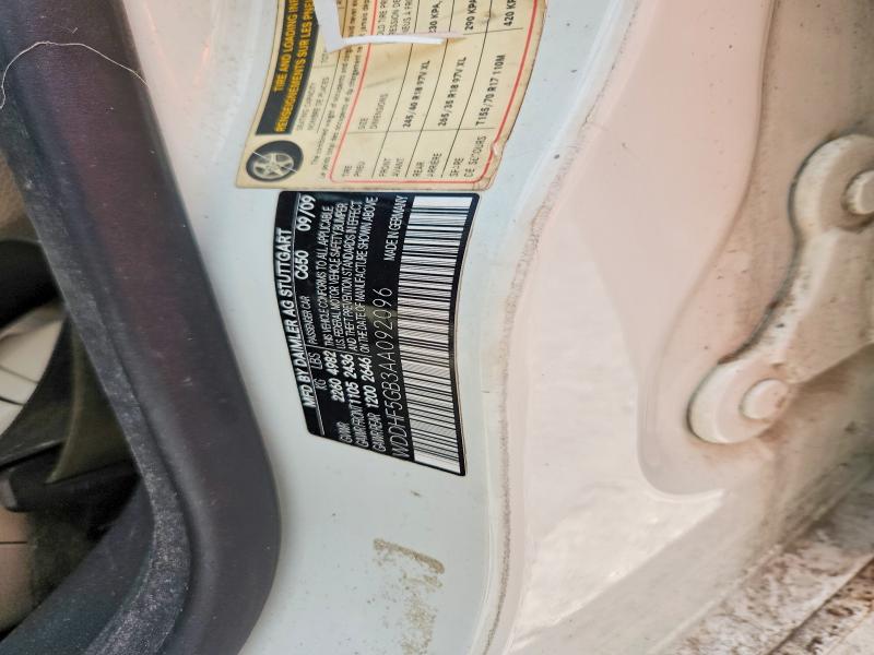 68220706 :رقم المزاد ، WDDHF5GB3AA092096 vin ، 2010 Mercedes-benz E مزاد بيع