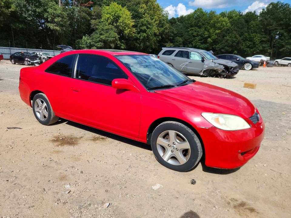 2004 Honda Civic მანქანა იყიდება აუქციონზე, vin: 1HGEM21914L078019, აუქციონის ნომერი: 68633426