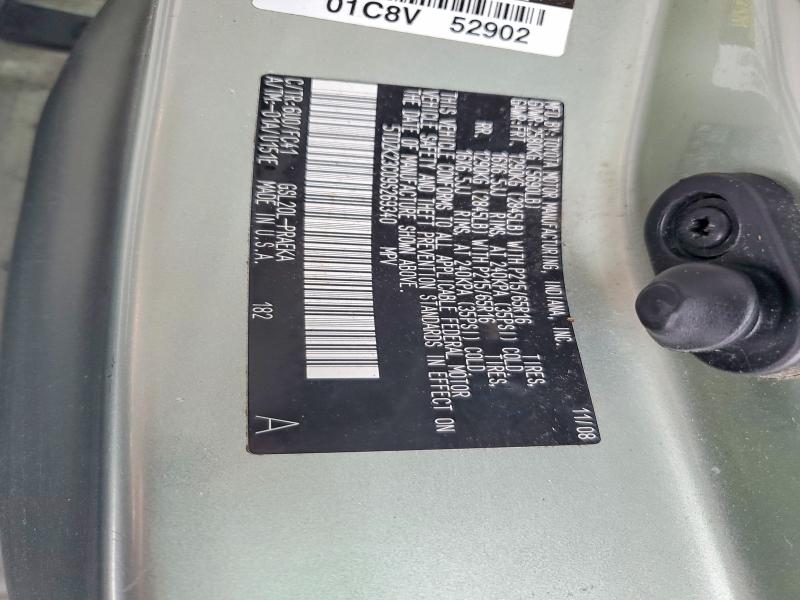 Продаж на аукціоні авто 2009 Toyota Sienna, vin: 5TDZK23C09S269340, номер лоту: 70003006