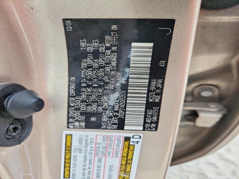 Aukcja sprzedaży 2005 Toyota Highlander, vin: JTEDP21A050053574, numer aukcji: 69640706
