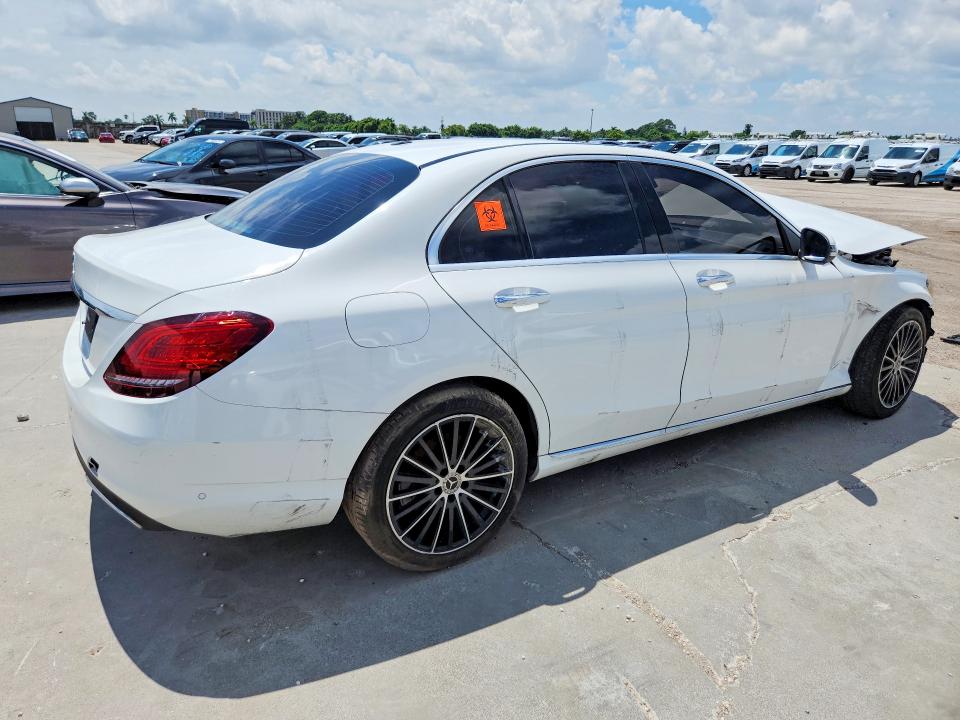 2021 Mercedes-benz C მანქანა იყიდება აუქციონზე, vin: W1KWF8DB8MR652830, აუქციონის ნომერი: 67490356