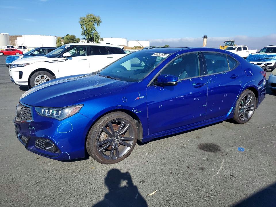 Auction sale of the 2019 Acura Tlx, vin: 19UUB2F61KA007640, lot number: 68222146