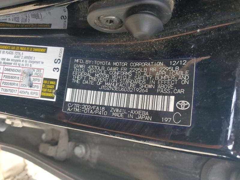 Продажа на аукционе авто 2013 Toyota Prius V, vin: JTDZN3EU6D3219264, номер лота: 70621716