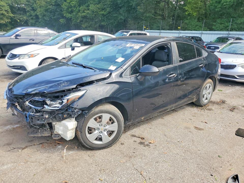 2018 Chevrolet Cruze მანქანა იყიდება აუქციონზე, vin: 1G1BC5SM2J7137035, აუქციონის ნომერი: 69793646