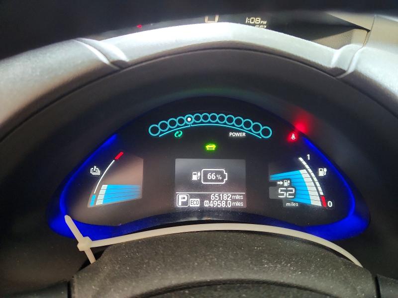 68971446 :رقم المزاد ، 1N4AZ0CP9FC301902 vin ، 2015 Nissan Leaf مزاد بيع
