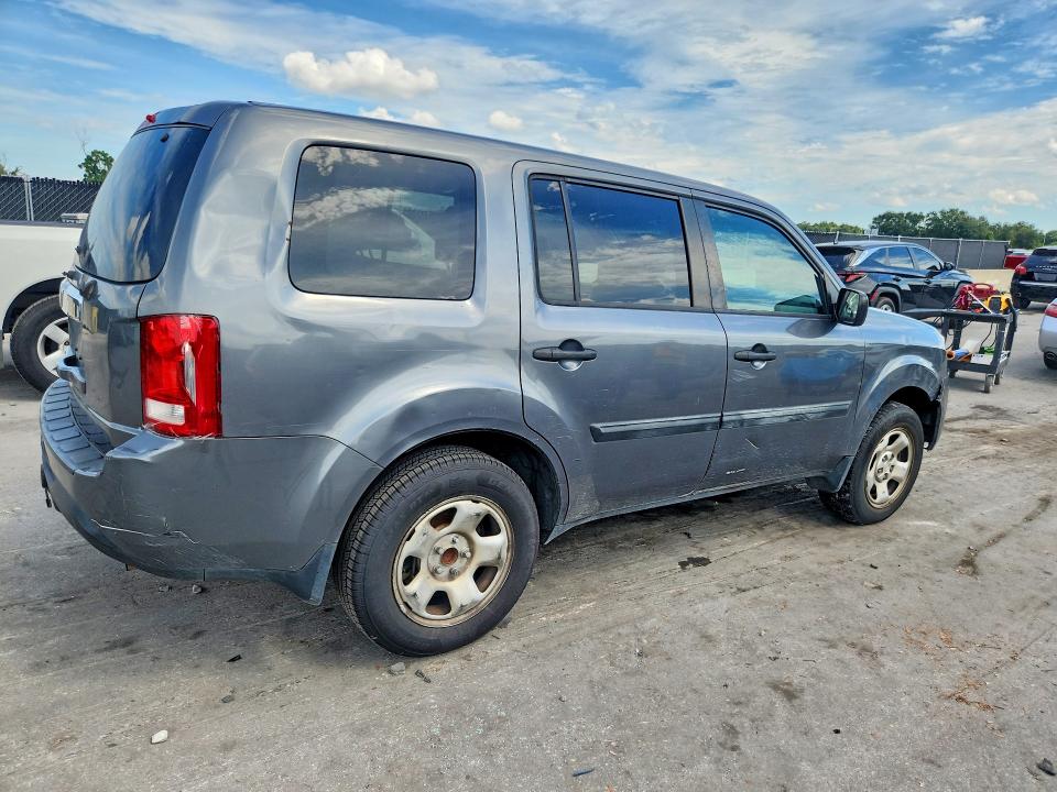 2012 Honda Pilot მანქანა იყიდება აუქციონზე, vin: 5FNYF3H24CB043853, აუქციონის ნომერი: 71092856