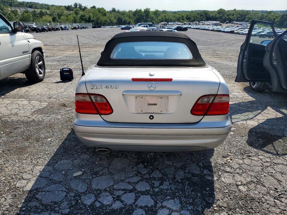 Aukcja sprzedaży 2002 Mercedes-benz Clk, vin: WDBLK70G02T107367, numer aukcji: 67609566